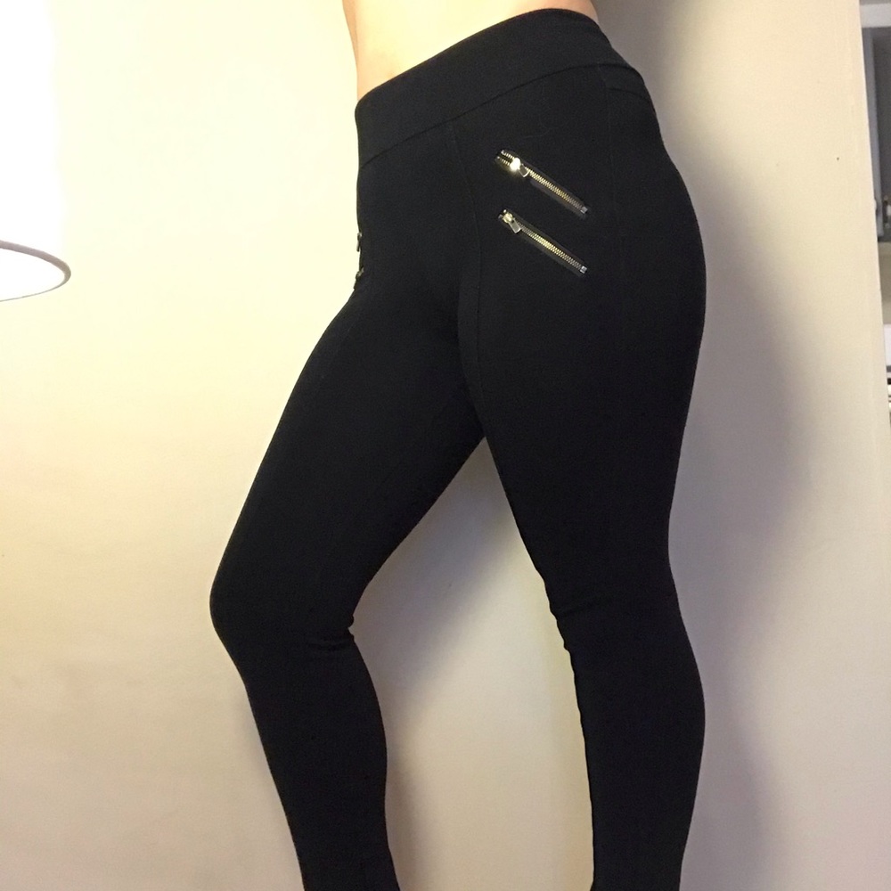 Ci Sono - Formal Black Leggings